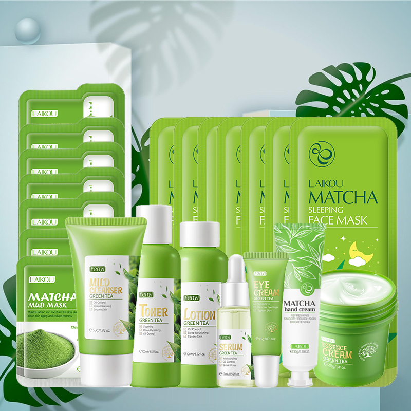Green Tea Skin Care Kit Korean - Korean Lifestyle Products recension och pris