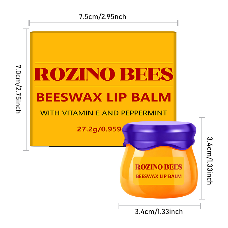 4Pcs Mini Honey Pot Lip Mask,  - Korean Lifestyle Products recension och pris