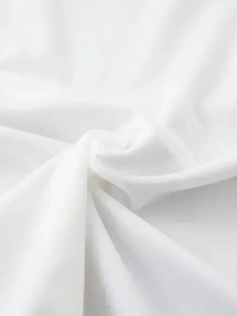 Women's T-shirt White Short-Sl - The Korean Lifestyle recension och pris