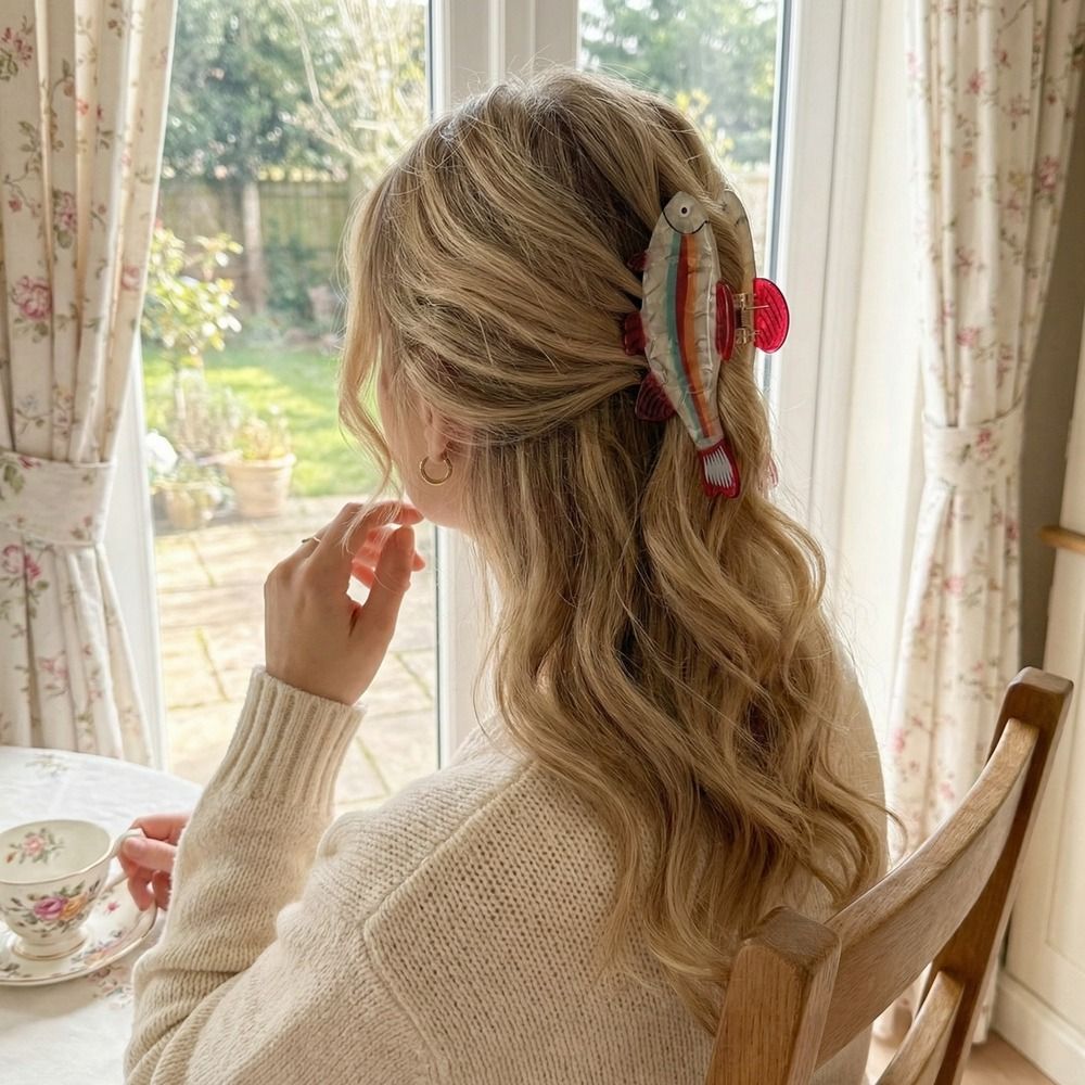 Hairpin Ocean Animal Hair Claw - The Korean Lifestyle recension och pris