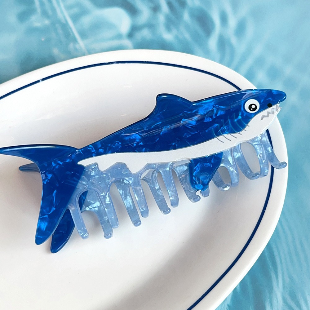 Hairpin Ocean Animal Hair Claw - The Korean Lifestyle recension och pris