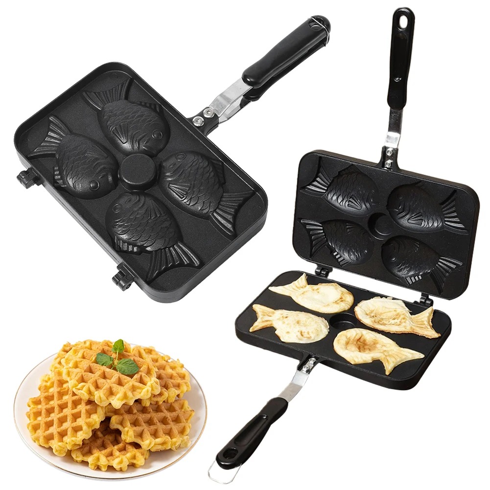 Japanese Taiyaki Waffle Maker  - Tteokbokki Rice Cake recension och pris