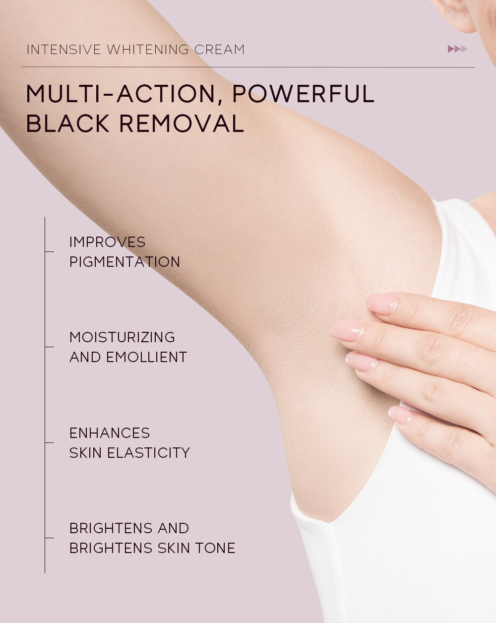 Whitening Cream For Dark Skin  - Korean Lifestyle Products recension och pris