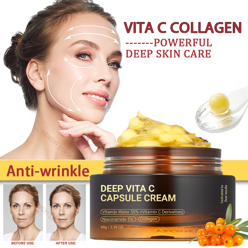 Anti Wrinkle Vita C Capsule Cr - Korean Lifestyle Products recension och pris