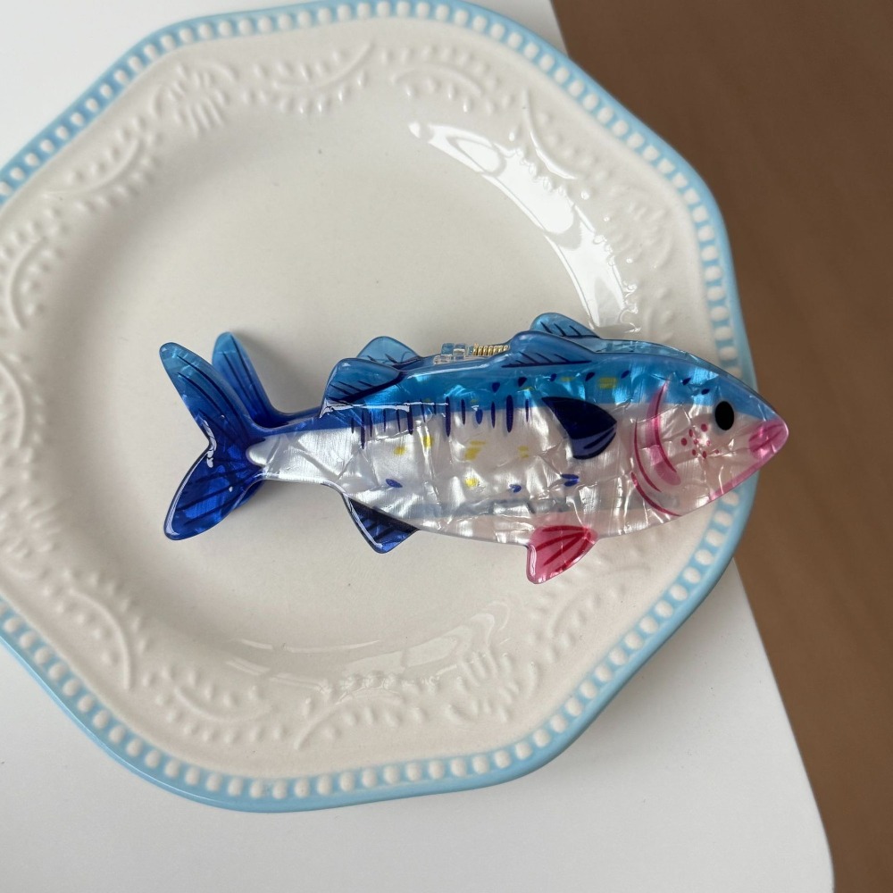 Hairpin Ocean Animal Hair Claw - The Korean Lifestyle recension och pris