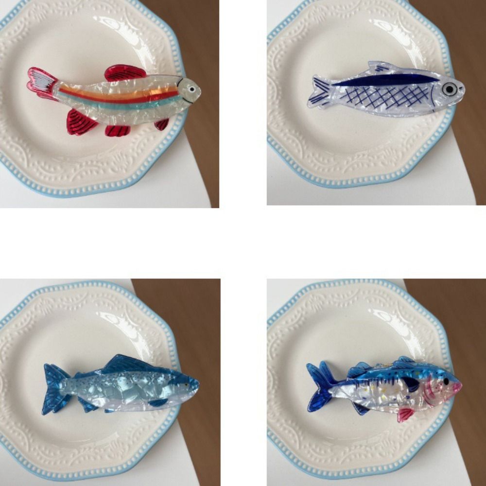 Hairpin Ocean Animal Hair Claw - The Korean Lifestyle recension och pris